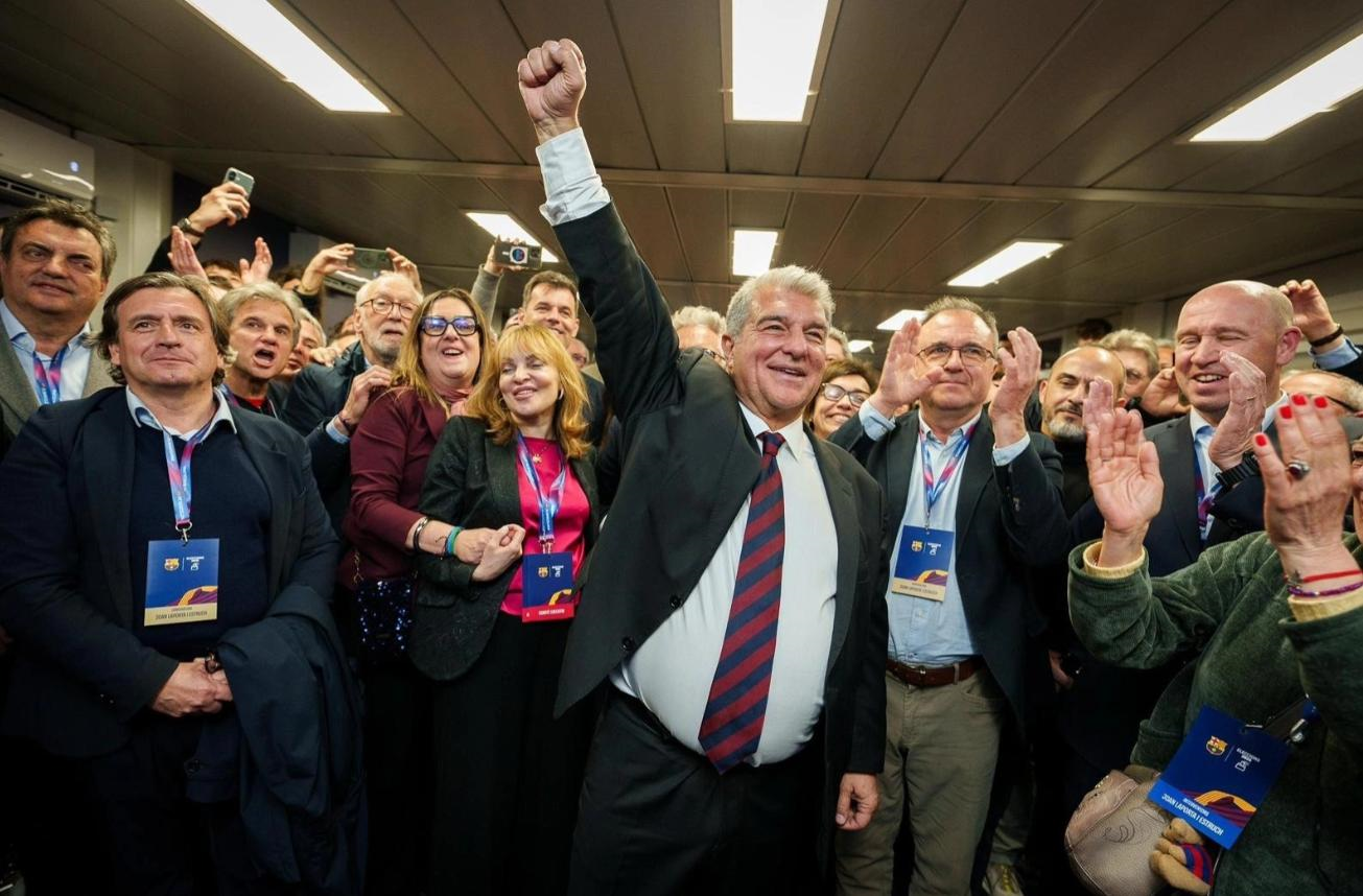 Tin thể thao (17-3): Joan Laporta tái đắc cử Chủ tịch Barcelona nhiệm kỳ mới    